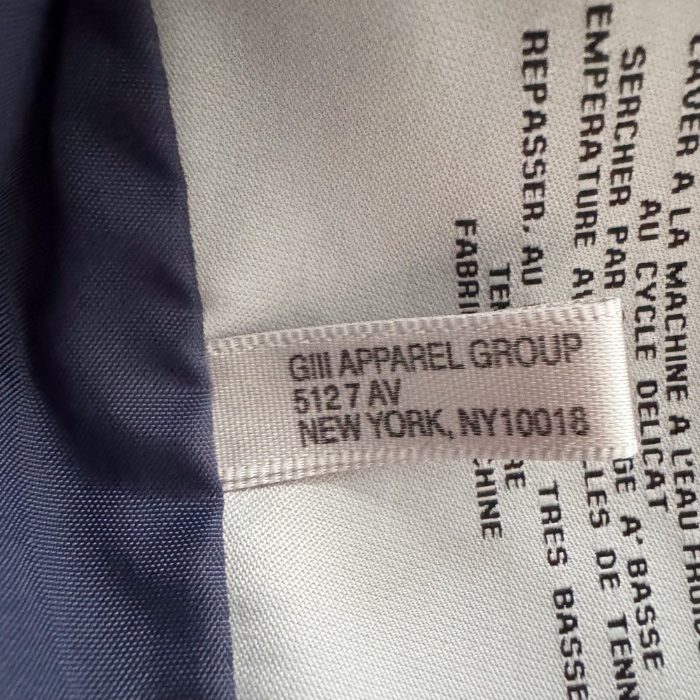 Marc New York Andrew Marc Womens Blue Puffer Jacket Down Fill Sz L‎ Warm Coat - Picture 6 of 12